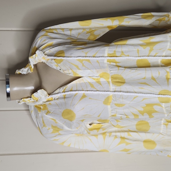 EYWASOULS MALIBU CORA MINI DRESS IN DELIGHTFUL DAISIES - Picture 4 of 14